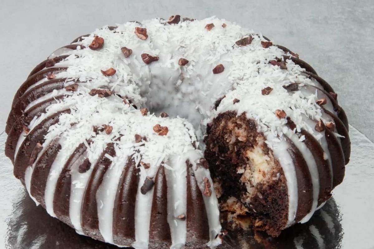 Moist Coconut Chocolate Bundt Delight