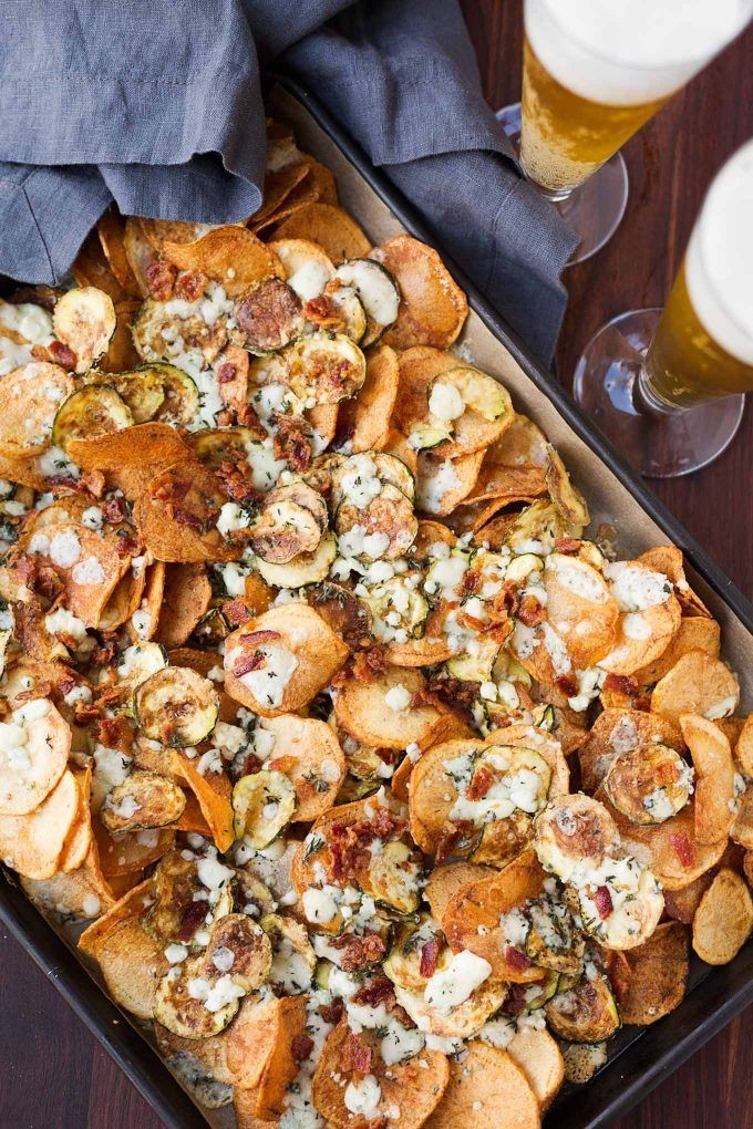 Garden Fresh Bruschetta with Gorgonzola