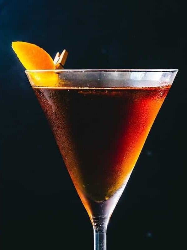 Bourbon Twist on the Classic Manhattan