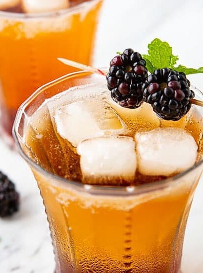 Spicy Tequila Blackcurrant Delight