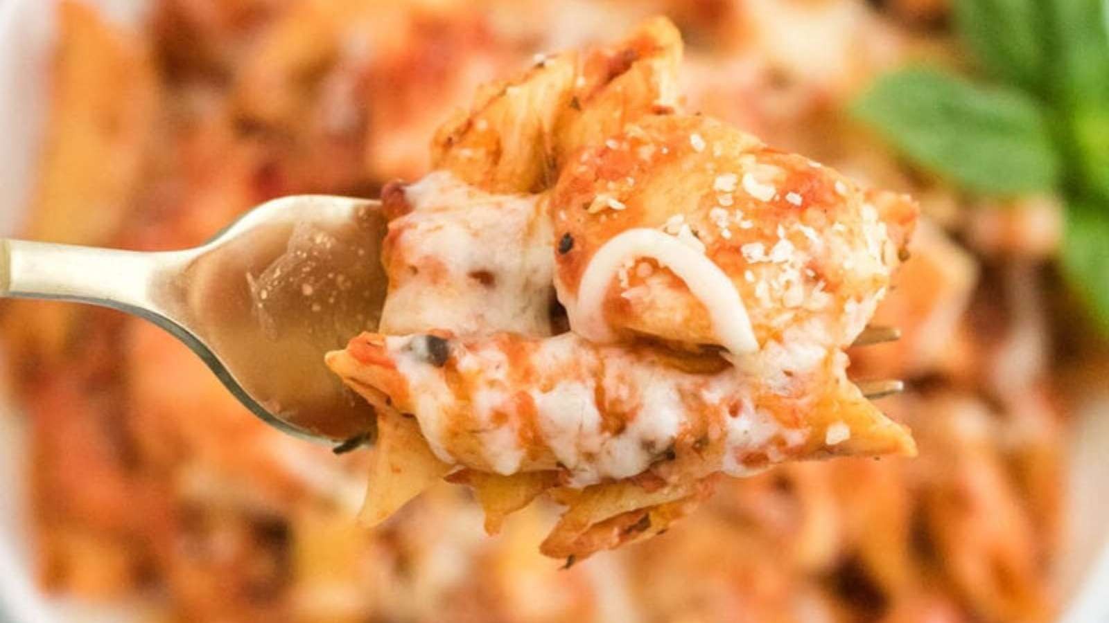 Easy Baked Chicken Parmesan Bake