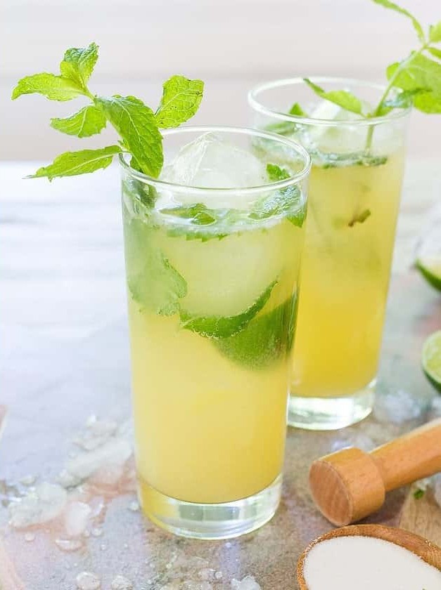 Probiotic Twist on Classic Mojito Drinks