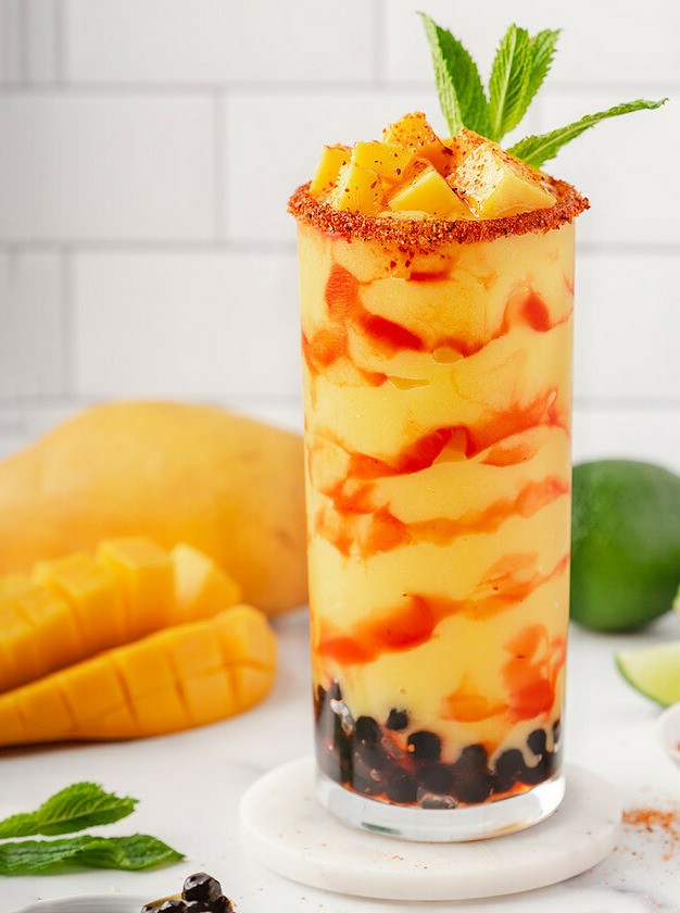 Mango Madness in a Glass