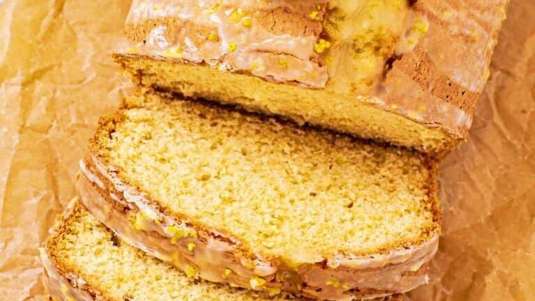 Lemon Delight Cake with Glazed Topping