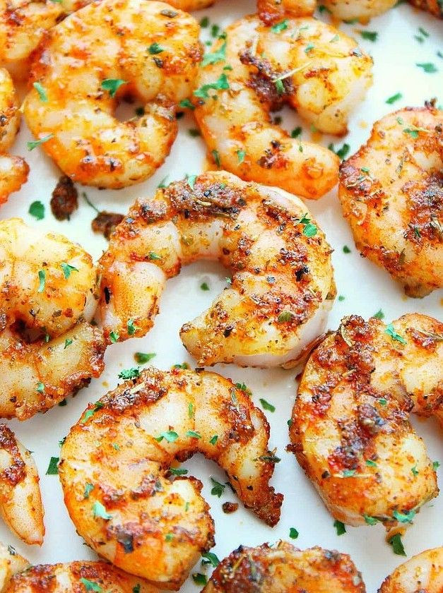Quick Air-Fried Shrimp Recipe