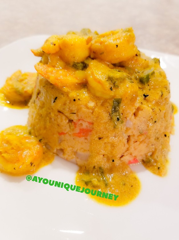 Tun Cornmeal: A Jamaican Coconut Delight