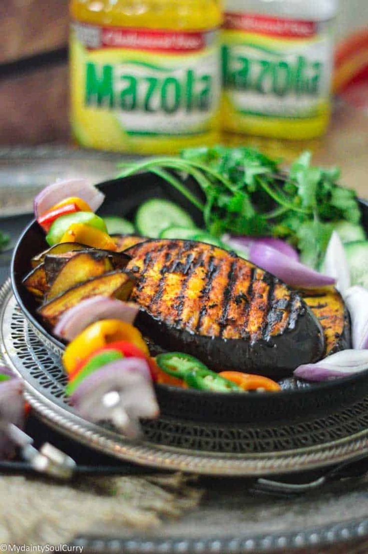 Heavenly Eggplant Curry with Flavourful Naan