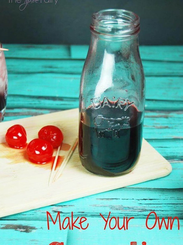 Pomegranate Kiss in a Sparkling Glass