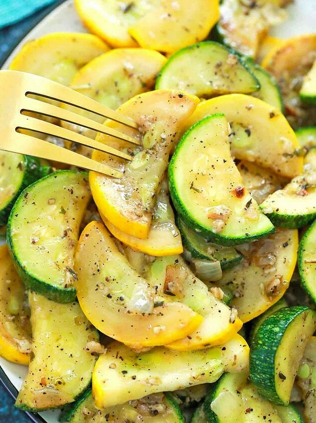 Quick Sauteed Summer Squash Delight