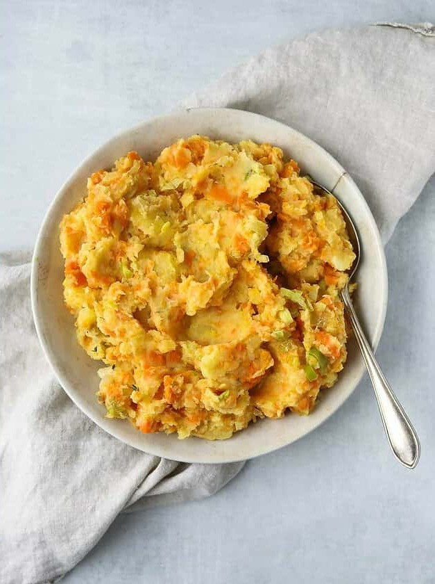 Earthly Delight: Roasted Leek and Veg Mash