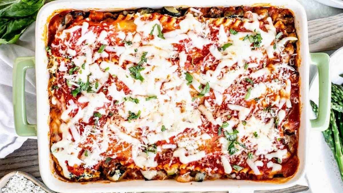 Veggie-Packed Primavera Lasagna in a Flash