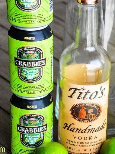 Vodka Ginger Punch for a Crowd