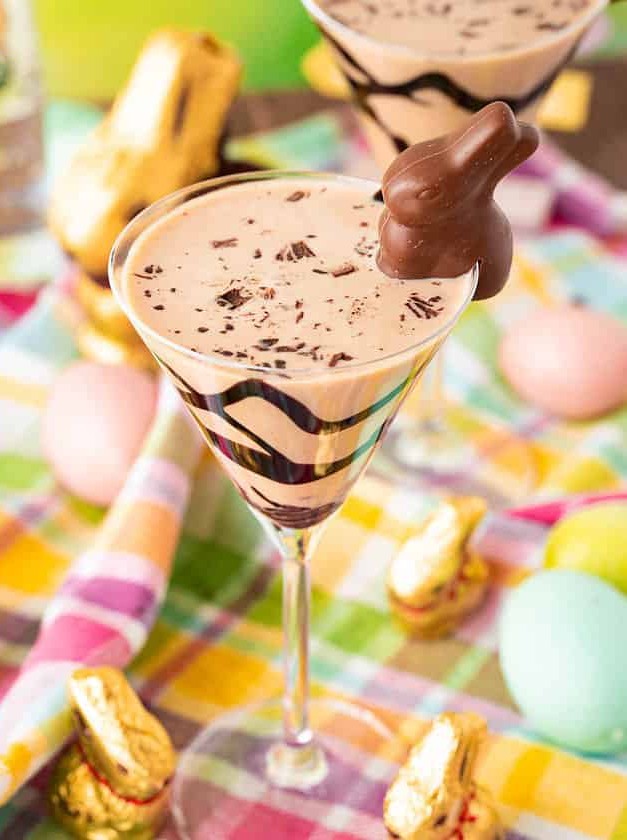 Chocolate Bunny Easter Cocktail Delight