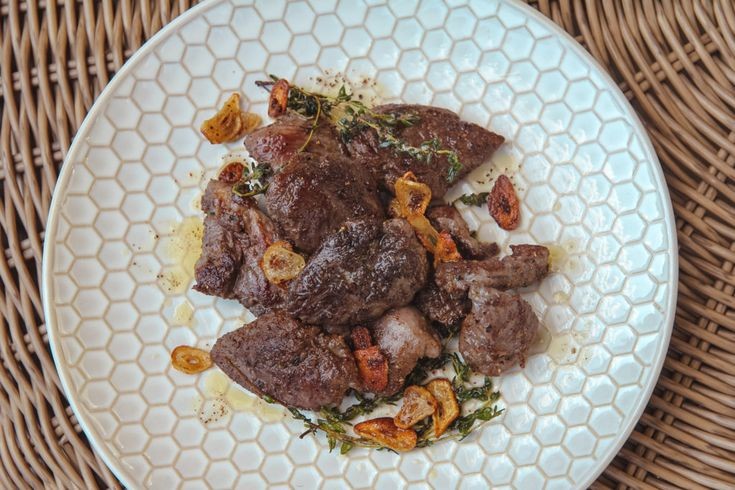 Garlic Butter Crusted Dove Breast Delight