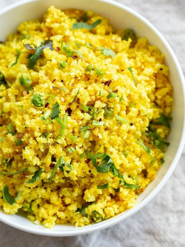 Golden Cauliflower Rice Delight