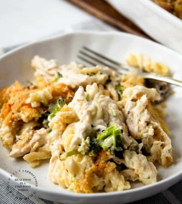 Creamy Chicken Noodle Bake