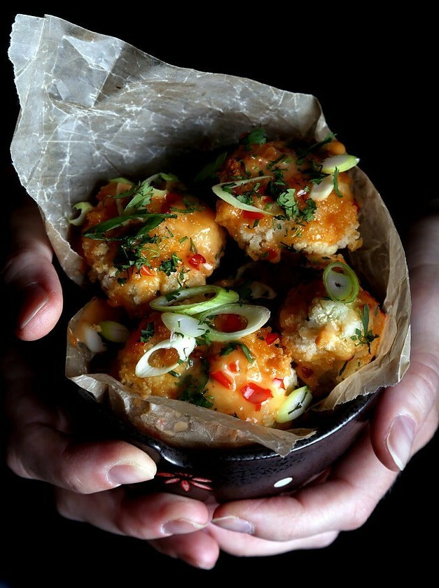 Cauliflower in Tangy Bang Sauce