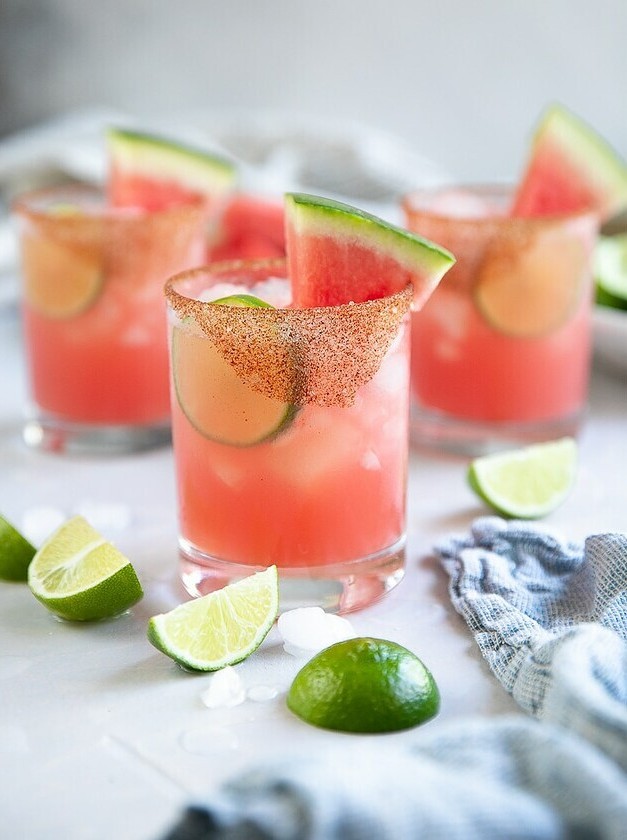 Pink Summer Tequila Refresher