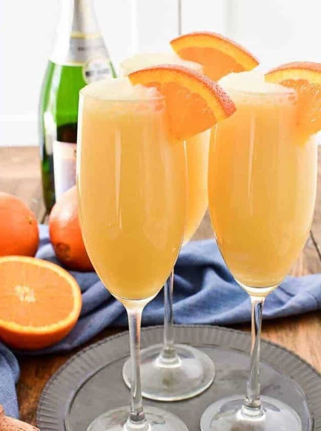 Creamy Orange Mimosa Twist