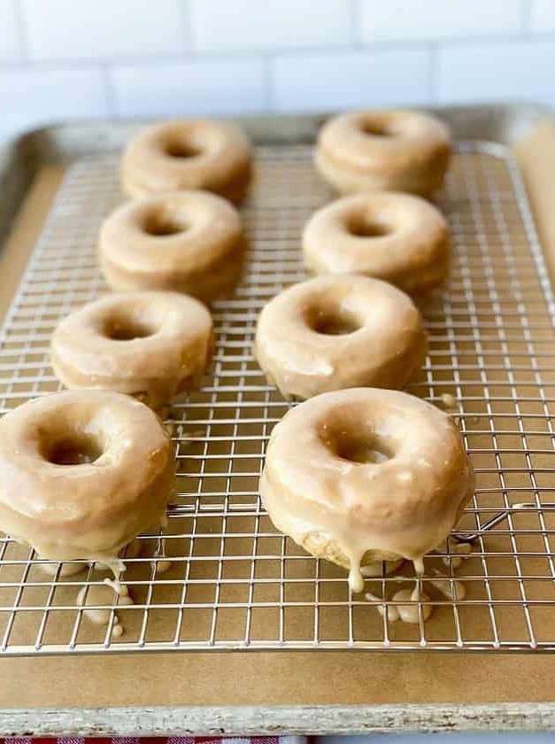 Baked Maple Donuts for Home Bakers