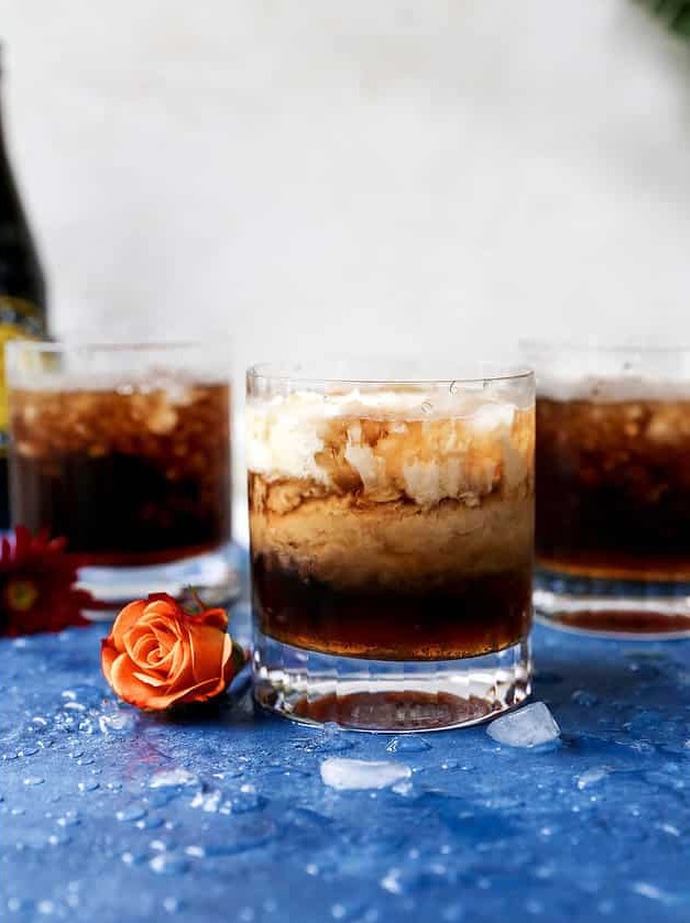 Root Beer Infused White Russian Delight
