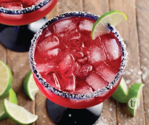 Prickly Pear Margarita Gets an Orange Zest