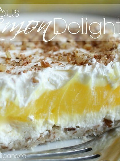 Lemon Cream Pecan Dream Dessert