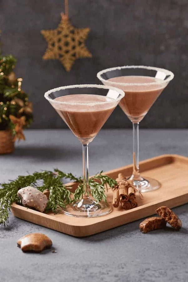 Spiced Cookie Bliss in a Glass