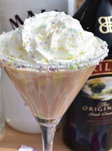 Tropical Chocolate Bunny Martini Delight