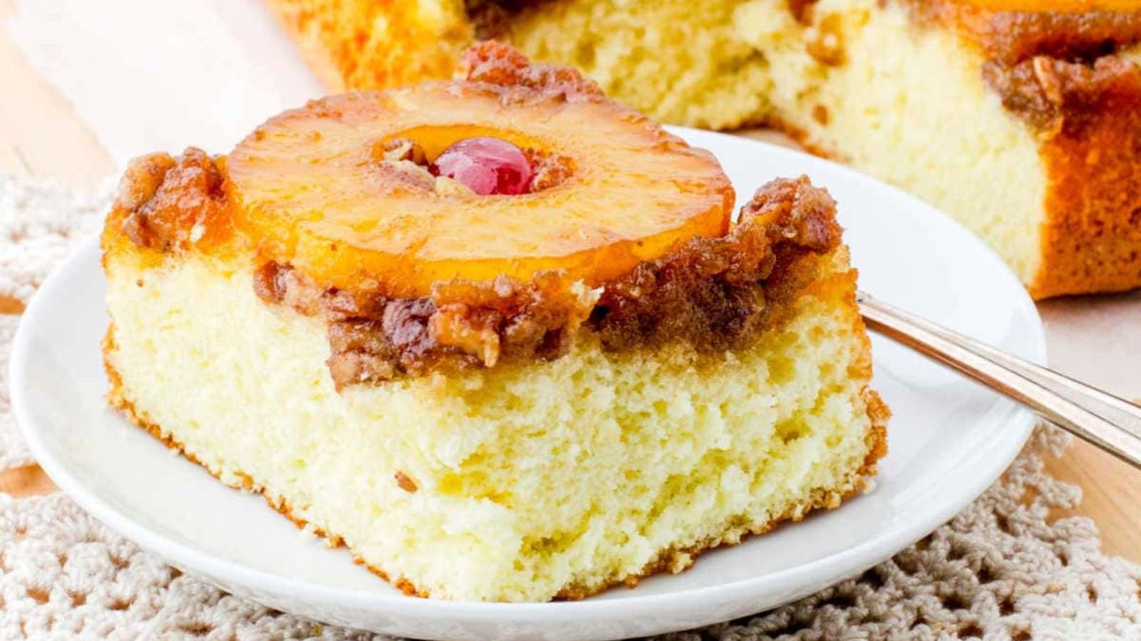 Authentic Homemade Pineapple Upside-Down Cake