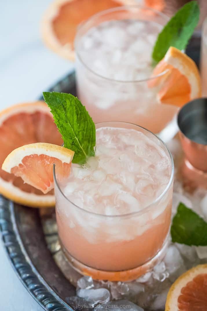 Tart Tequila Grapefruit Cocktail Delight