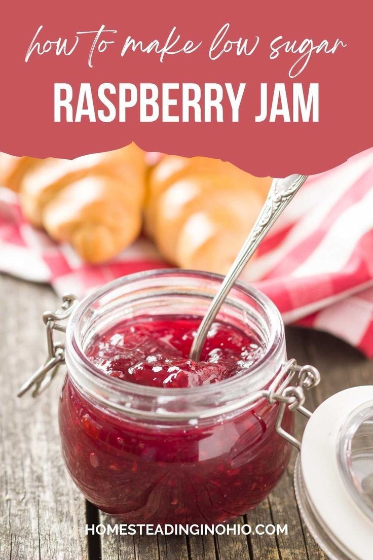 Sugar-Free Raspberry Jam with a Twist