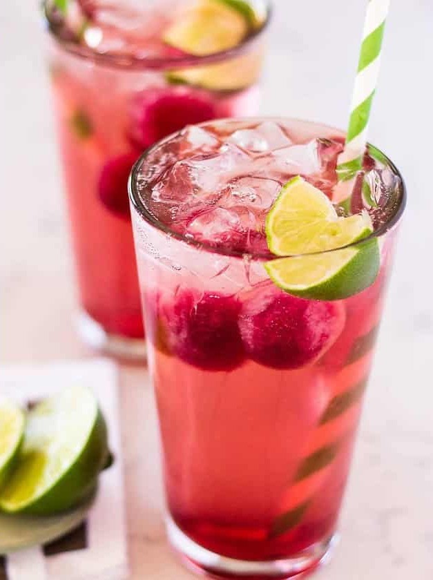 Grape Twist on the Lime Rickey