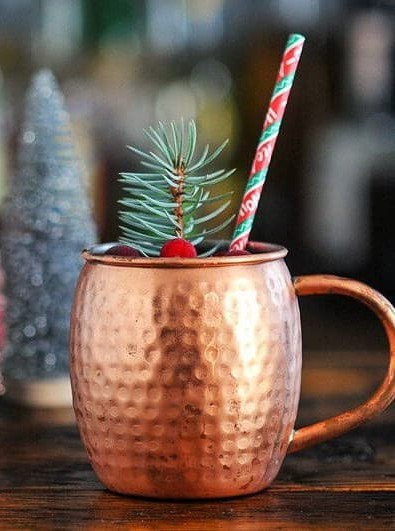 Cranberry Sparkle Holiday Vodka Punch