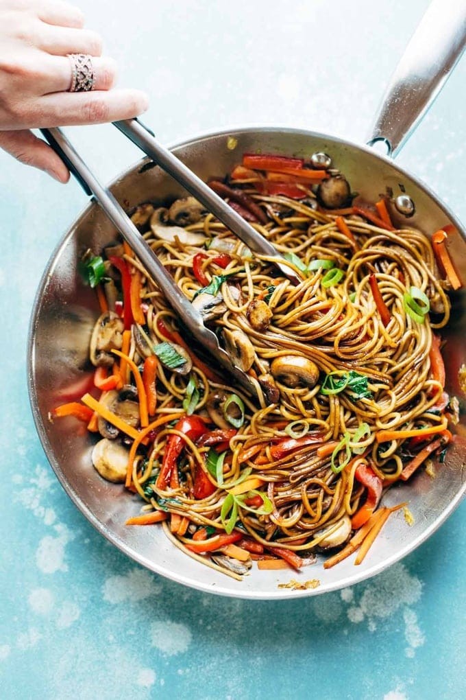 Quick-Cooked Chinese Noodle Stir Fry