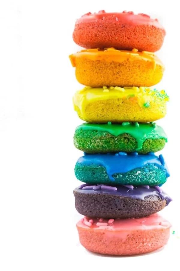 Rainbow Donuts for Kids