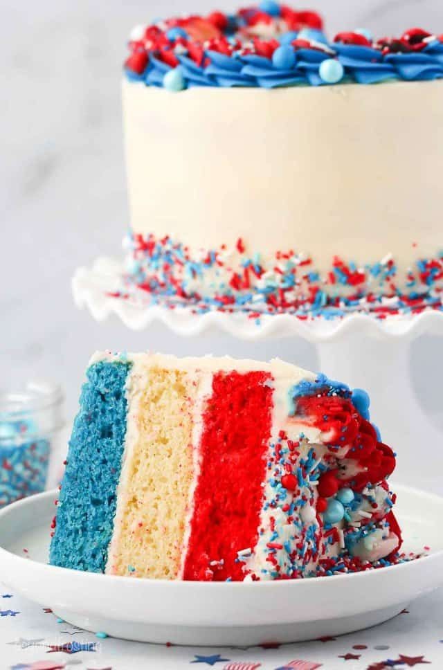 Whipped Rose Dream Cake with Raspberry Frosting