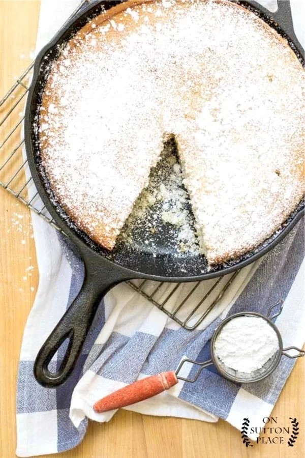 Homemade Vanilla Cake Recipe Skillet Perfection