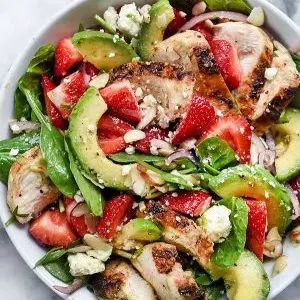 Heavenly Chicken Salad with Avocado Crunch
