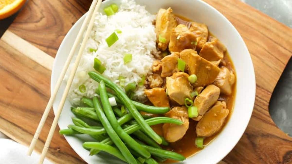 Quick Gluten-Free Orange Chicken Pressure Cooker