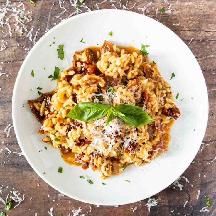 Truffle Risotto with Earthy Mushroom Flavor