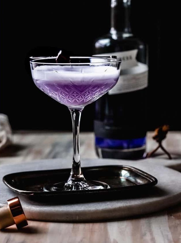 Indigo Gin Fizz Delight
