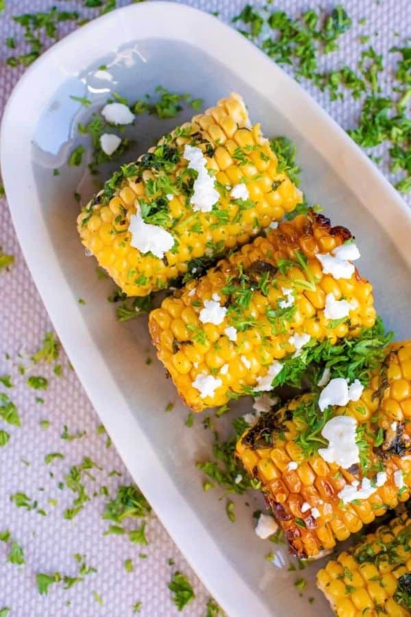 Grilled Corn with Herb Butter Perfection