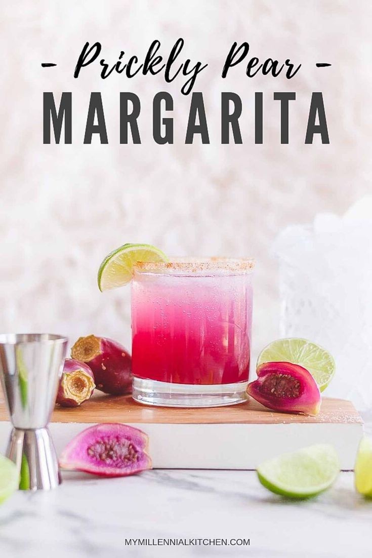 Prickly Pear Twist on the Classic Margarita
