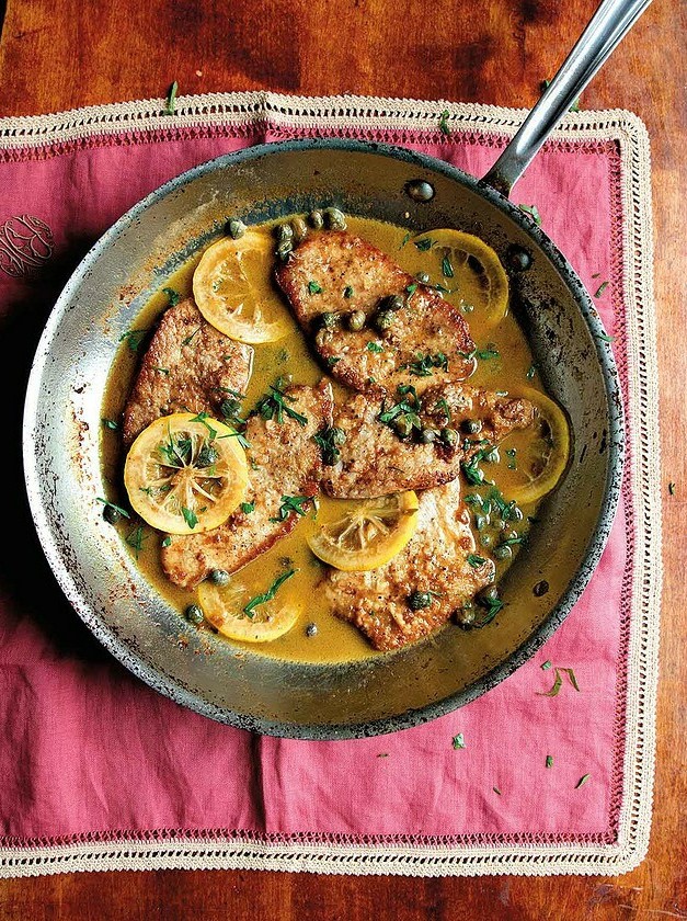 Tender Veal in Zesty Lemon Sauce