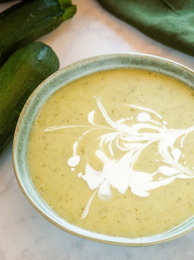 Creamy Zucchini Soup in 25 Minutes