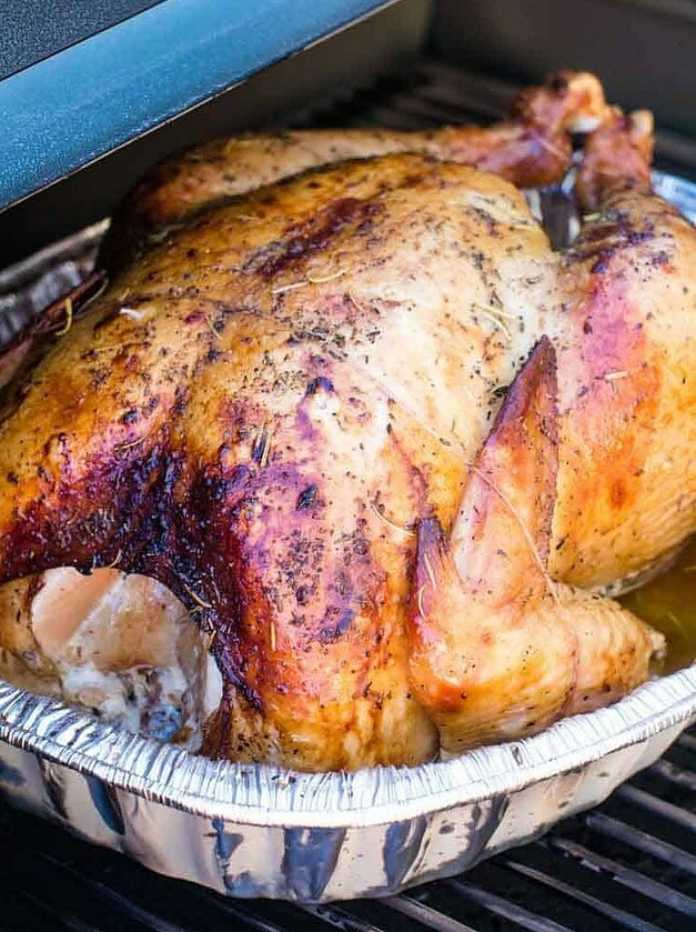 Traeger Brined Smoked Turkey Recipe