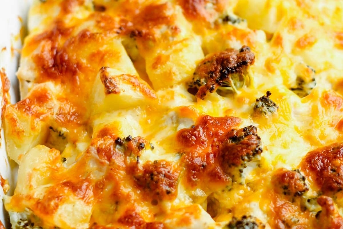 Cheesy Chicken Broccoli Bake