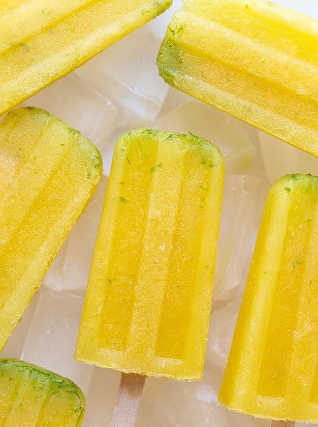 Tequila Lime Popsicles
