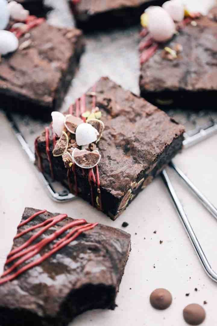 Fudgy Brownie Chocolate Bark Delight